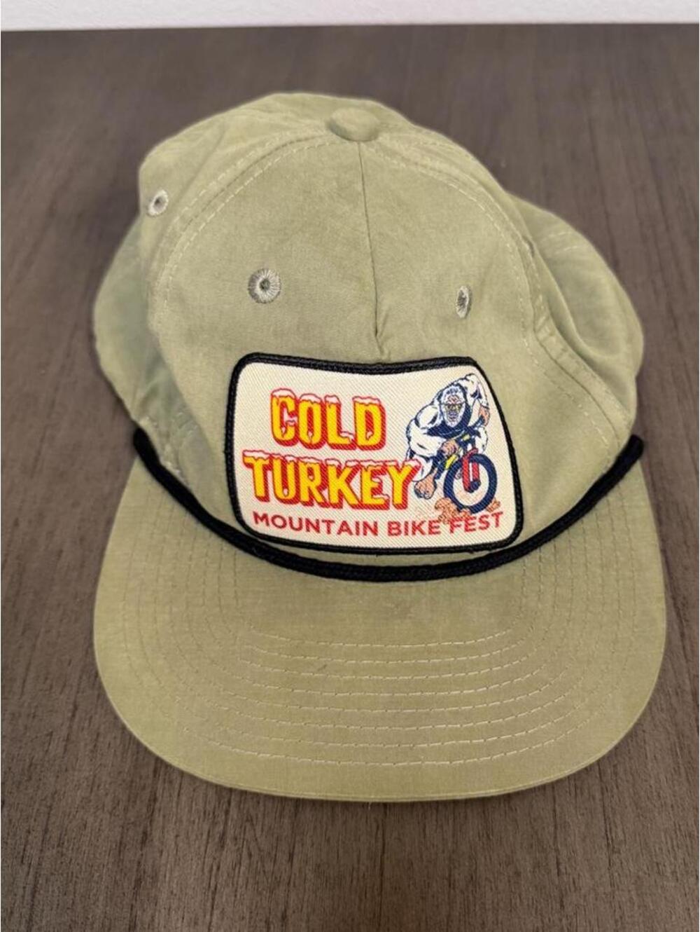 🚵 Cold Turkey Mountain Bike Fest Hat 🦃 - Picture 1 of 5